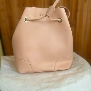 Furla bag still brand new light pink color